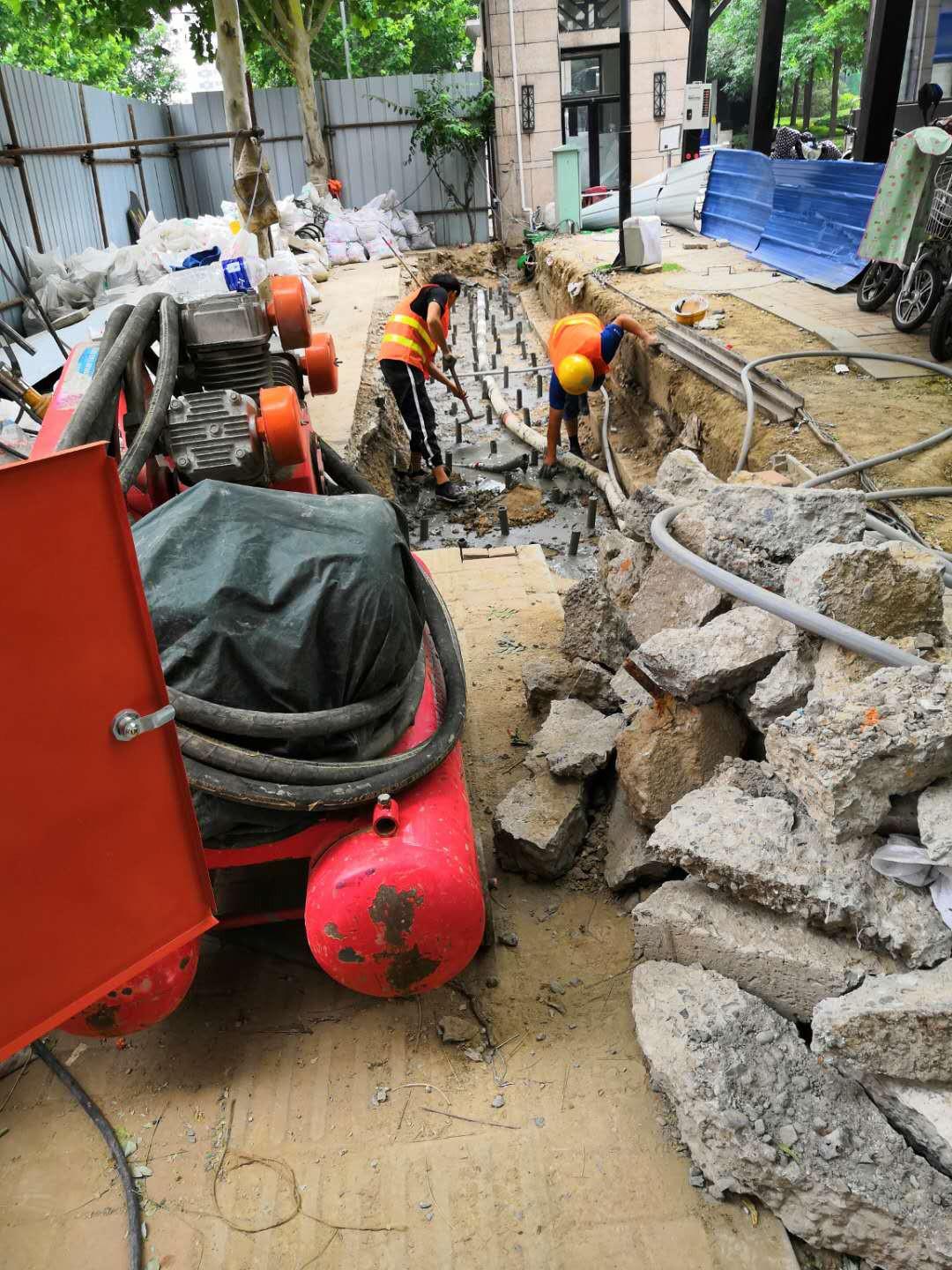 松滋地基加固解决房子的地基下沉问题